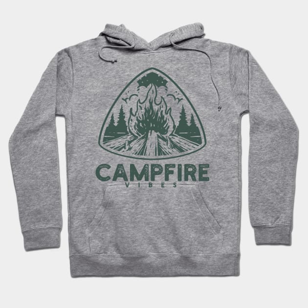 Campfire Vibes (bright version) by Ninepardon105 Hoodie by Ninepardon105 Merch